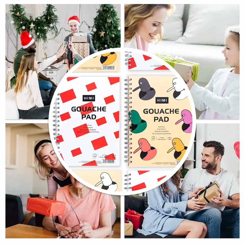 Block Himi Gouachede 50 Páginas, 160 Grs Beige image number 2.0