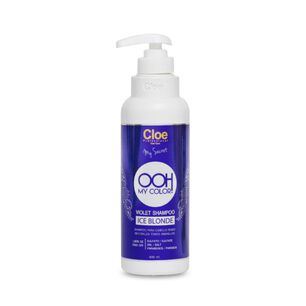 Shampoo Profesional Ice Blonde Cloe Violeta Para Cabellos Rubios