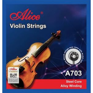 Cuerdas Viol&iacute;n Alice A703