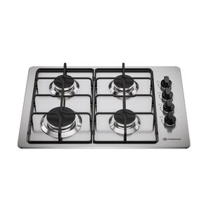 Encimera A Gas 4 Platos Encendido Autom&aacute;tico Km4nx Inox