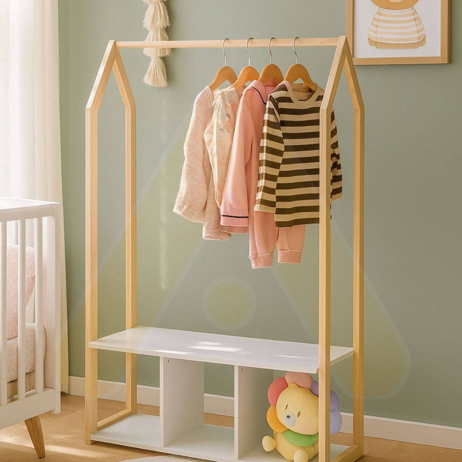 Closet Colgador 3 Espacios Infantil image number 1.0