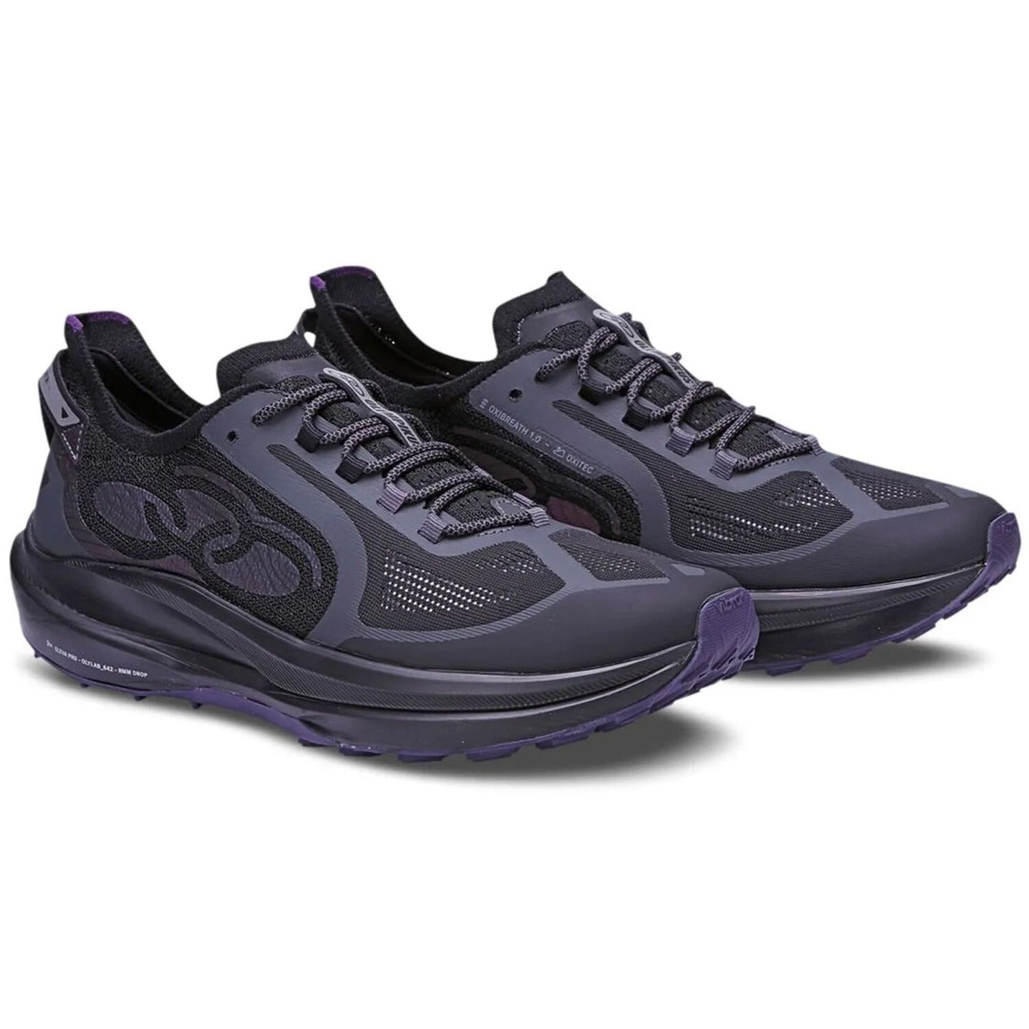 Zapatilla Trail Running Hombre Corre Trilha Negro image number 1.0