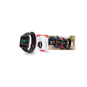 Smartwatch Monitor De Salud Color Negro - Ps