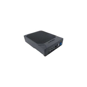 Subwoofer Amplificado Sansui 100rms Ultraplano Controlador Color Negro