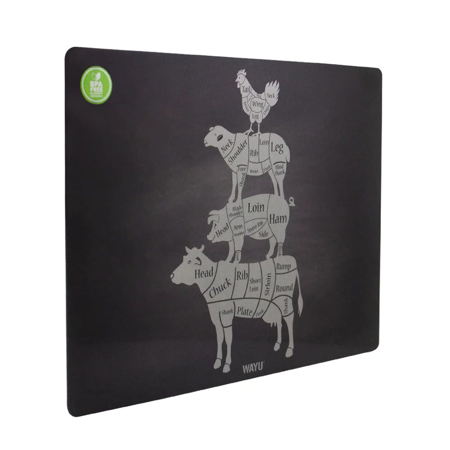 Individual Pvc 40x30cm Animales Wayu Cocina Mantel Sobremesa image number 1.0
