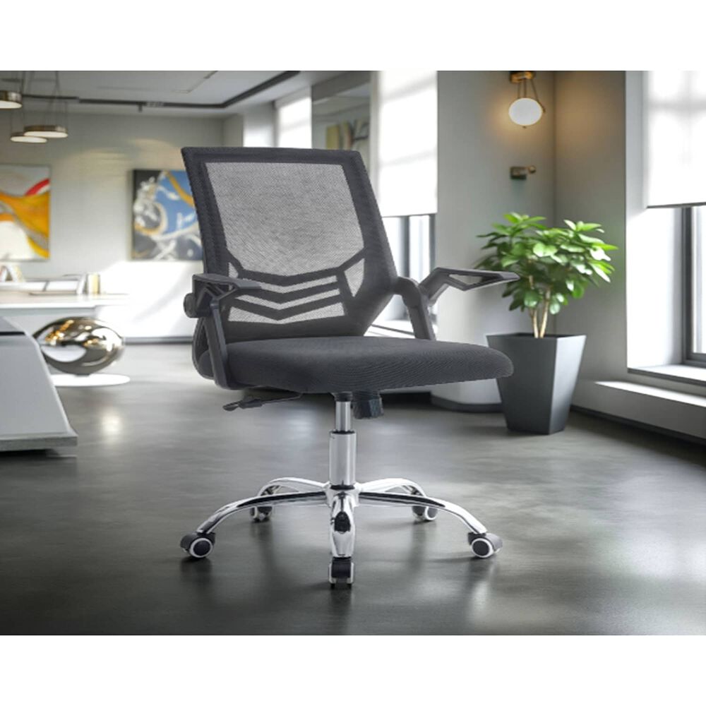 Silla De Oficina Ejecutiva Liverpool Ergonomica Color Negro Bm-813 Arthome image number 2.0