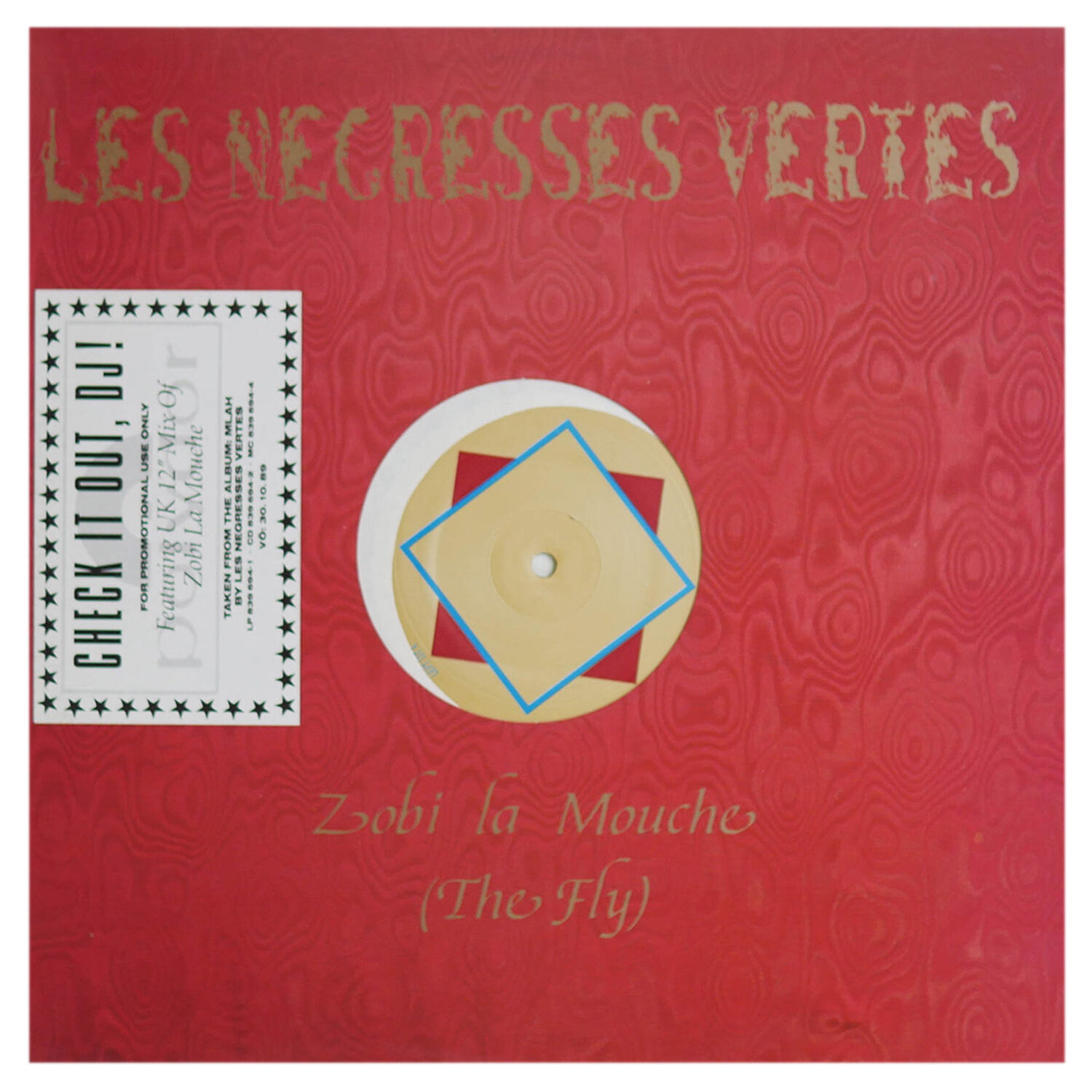 Les Negresses Vertes - Zobi La Mouche (the Fly) | 12" Maxi Single Usado image number 0.0