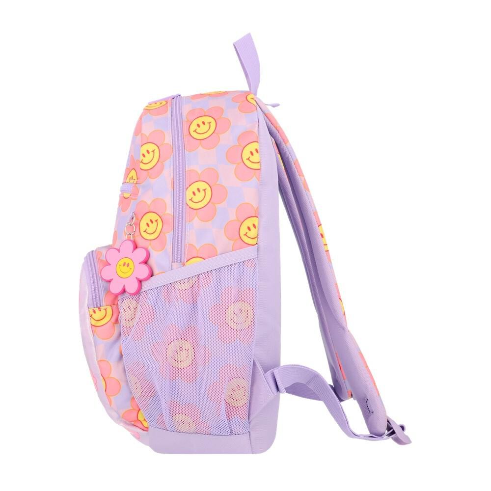 Mochila Xtrem Bolt 6xt Flores Lila image number 4.0