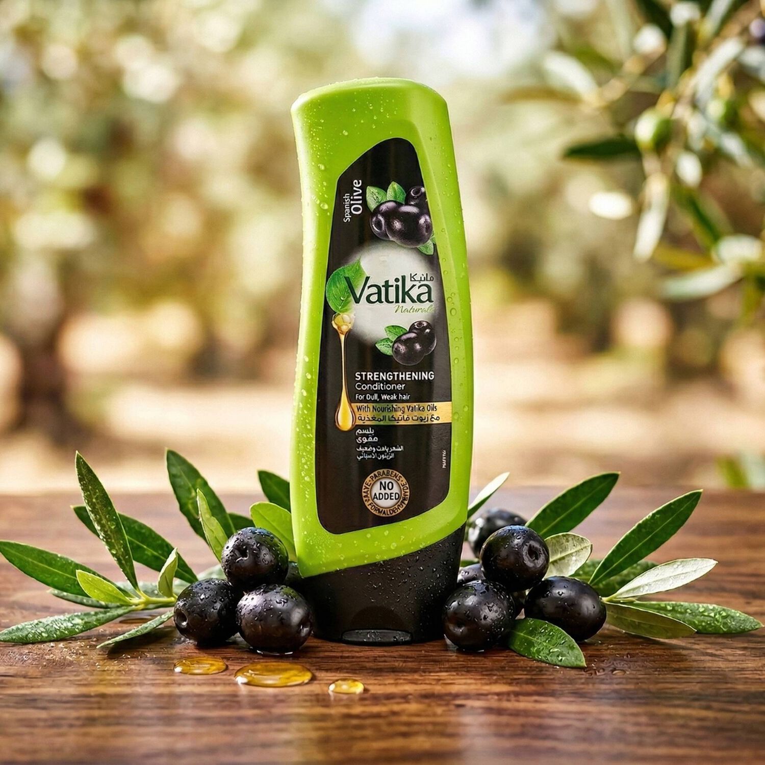 Vatika Acondicionador Black Olive 200 Ml image number 1.0