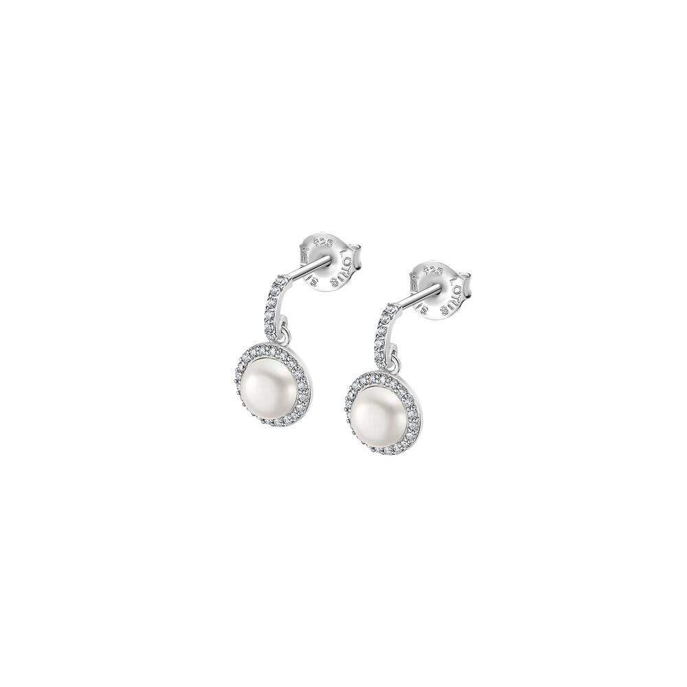 Aros Lp3480-4/1 Lotus Silver Mujer Pearls image number 0.0