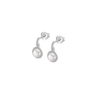 Aros Lp3480-4/1 Lotus Silver Mujer Pearls