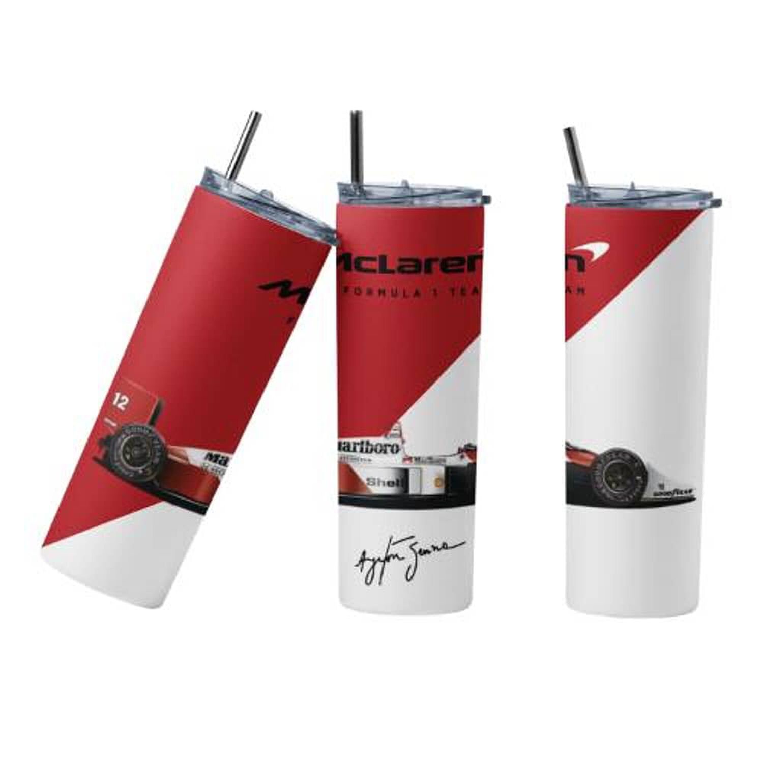 Termo Botella Termica F1 Senna Mclaren Mug image number 0.0