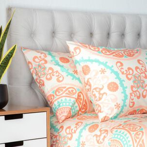 Juego De S&aacute;banas Belle Noite Marsella / 2 Plazas