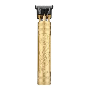 Maquina Para Cortar Barba Vintage Profesional Recargable T9
