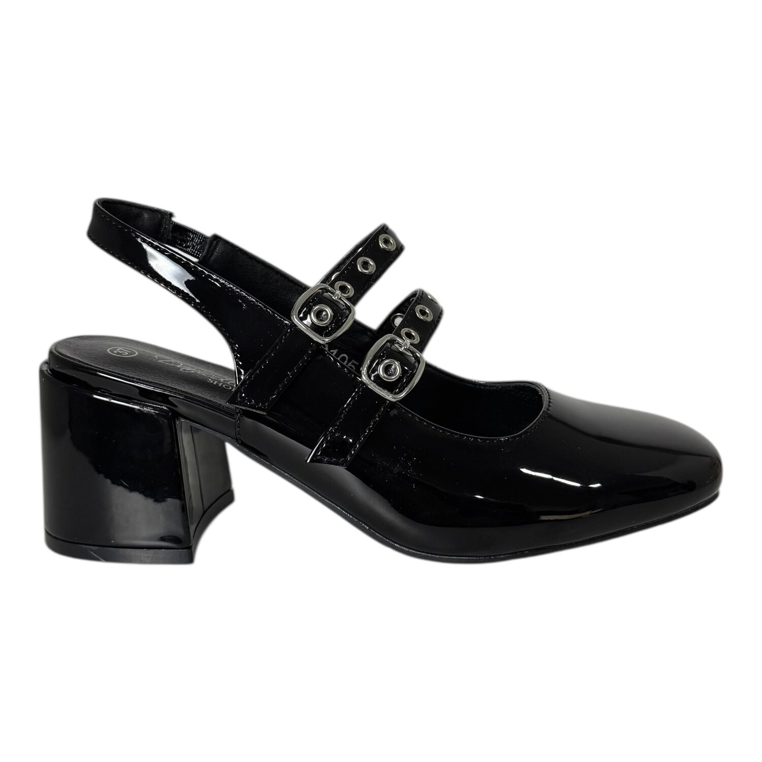 Zapato Para Mujer Con Correas Negro Danicolle image number 0.0