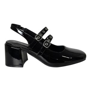 Zapato Para Mujer Con Correas Negro Danicolle