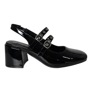 Zapato Para Mujer Con Correas Negro Danicolle