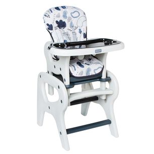 Silla De Comer Escritorio Eat&fun Grey