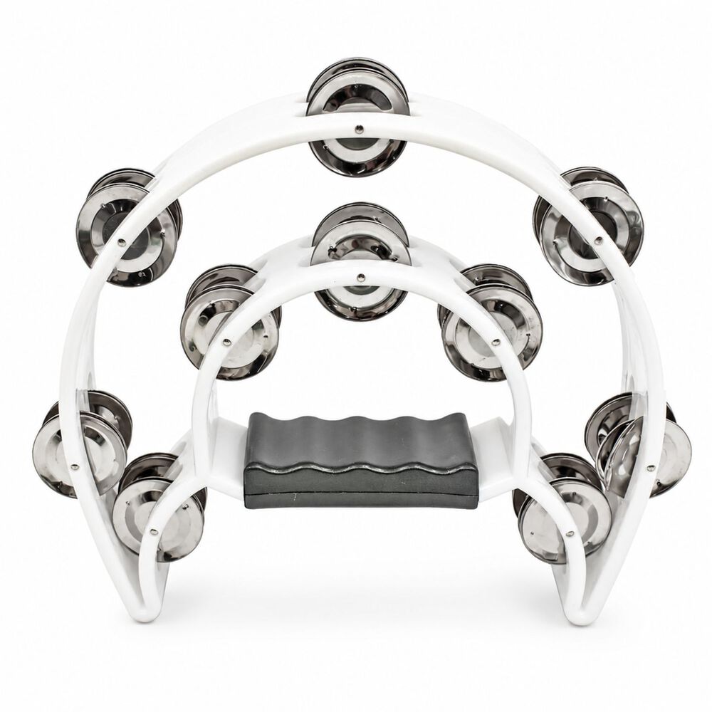 Pandero Media Luna Hendrix White Ergon&oacute;mico Profesional - Ps image number 0.0