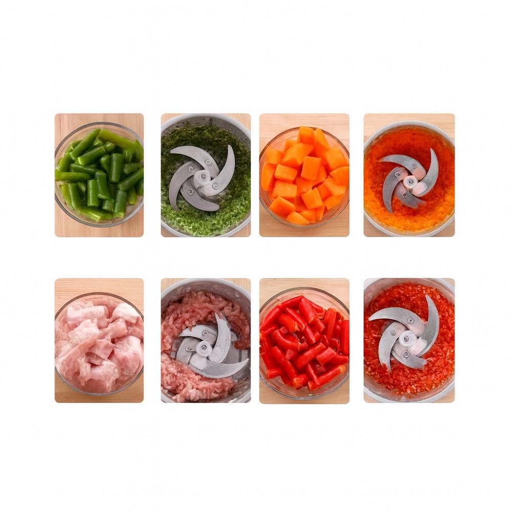 Triturador Procesador De Alimentos Electrico 5 Litros 500w Picador image number 3.0