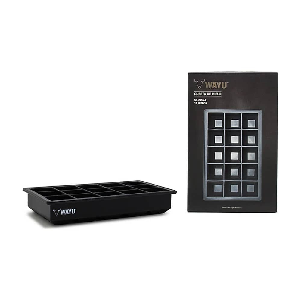 Cubeta De Hielo Molde Silicona Wayu Peque&ntilde;a Para 15 Cubos image number 2.0