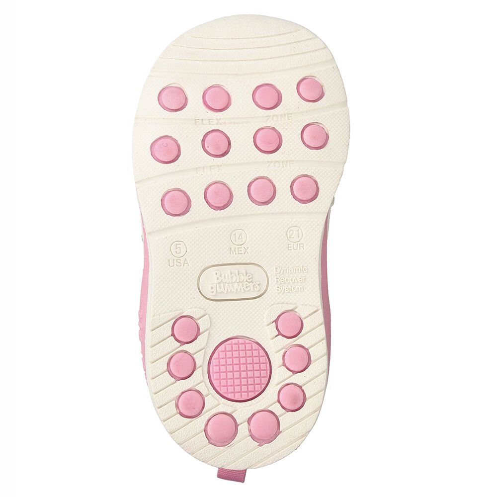 Zapatilla Ni&ntilde;a Bubblegummers Bio Fit Blanco-pink image number 6.0