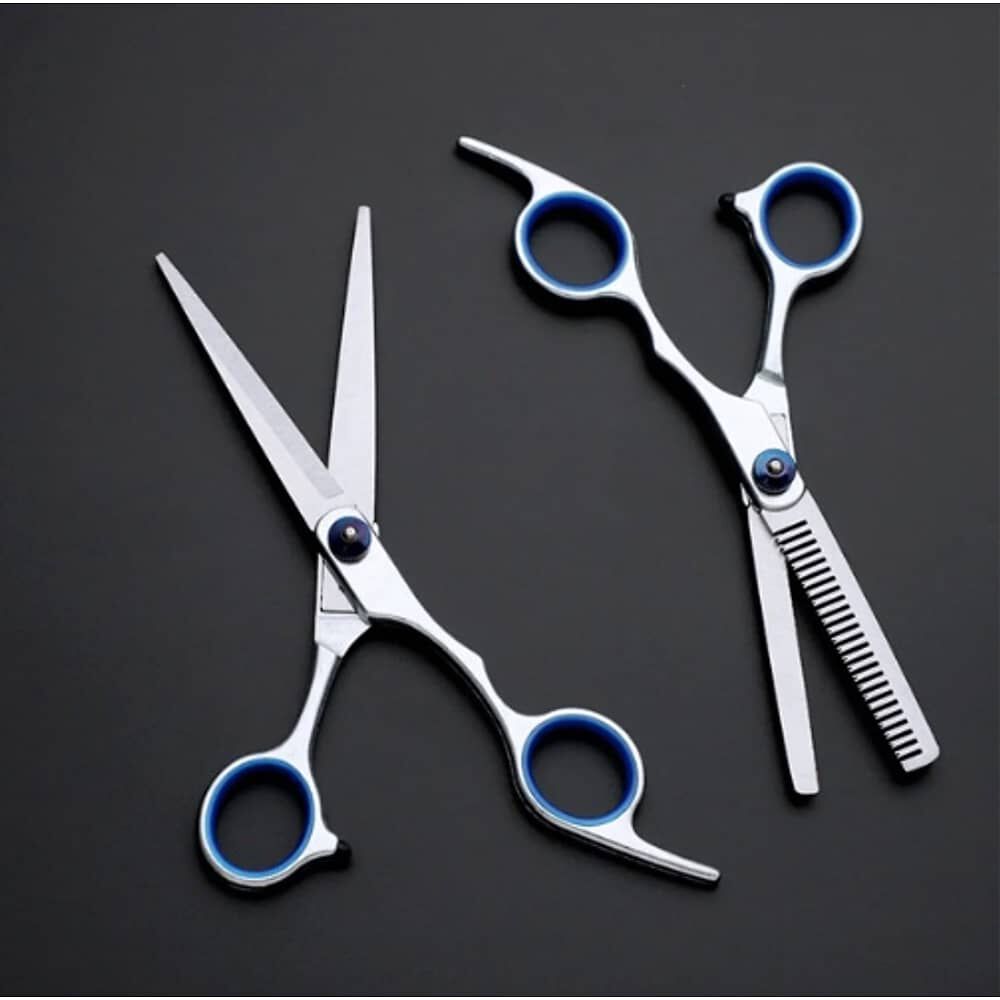 Set De Tijeras Peluquer&iacute;a Canina Perros Corta Pelo 4 Tijeras image number 2.0