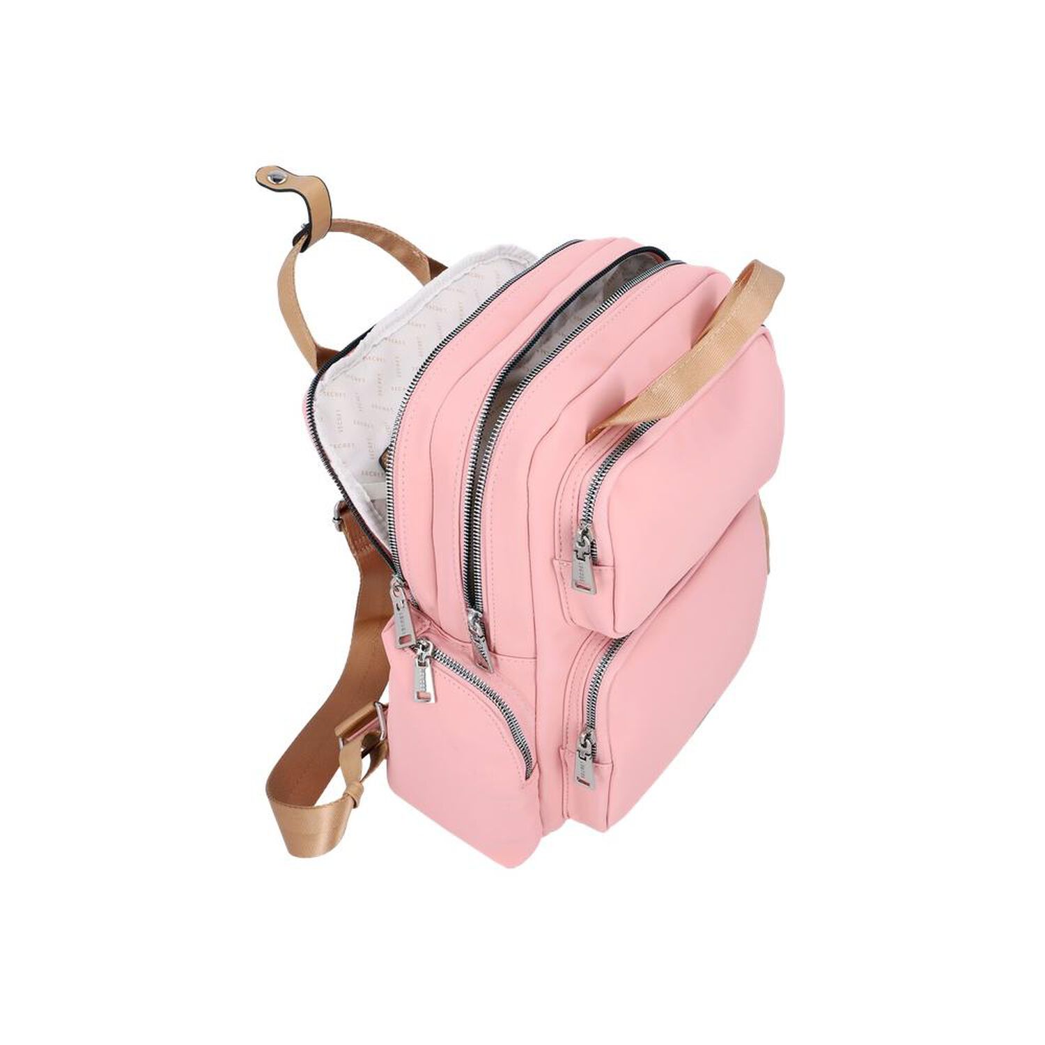 Mochila Secret Orlando St6 M Rosado image number 3.0
