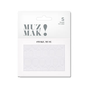 Muzmak - Tips Adhesivos Para Reutilizar U&ntilde;as Press On Talla S 240 U.
