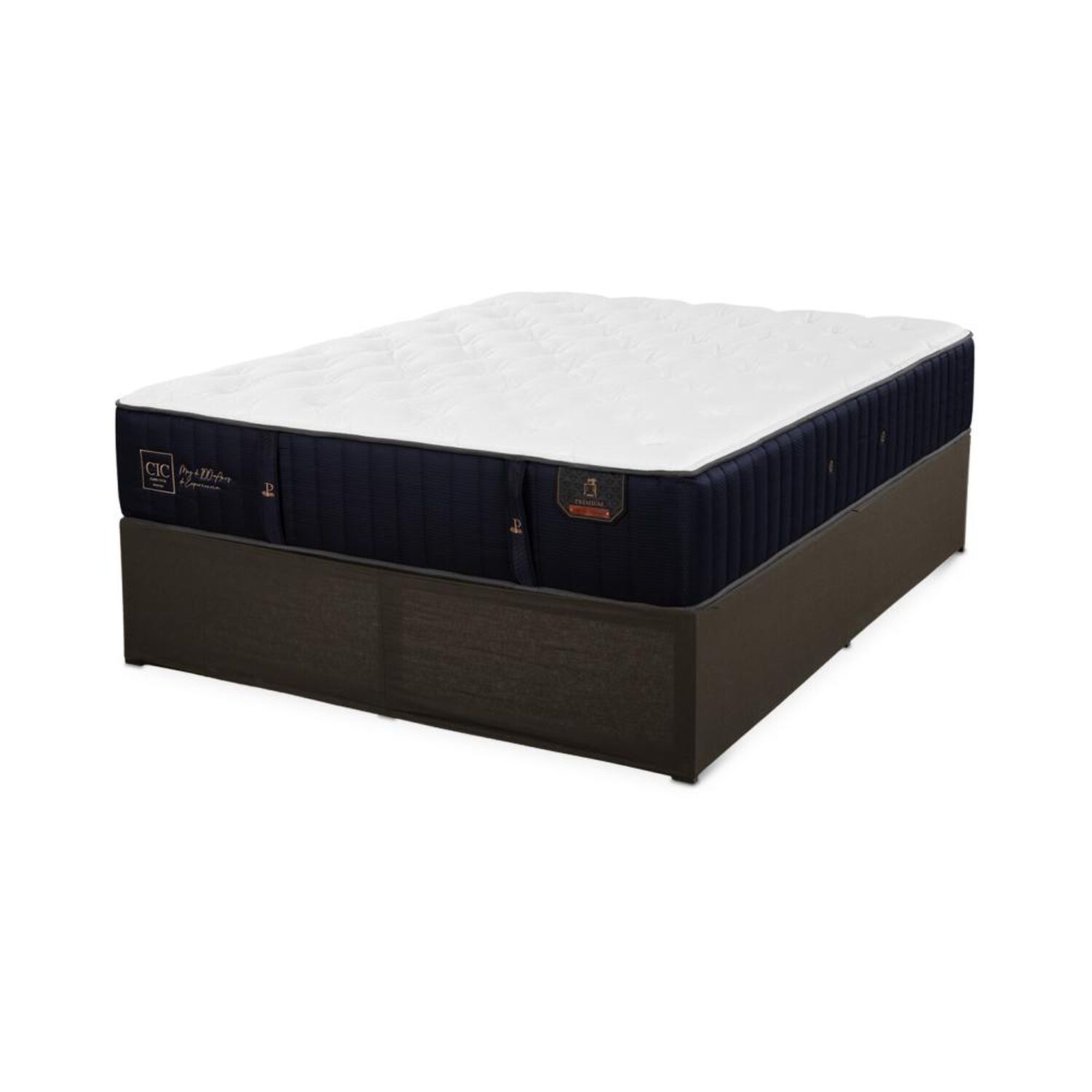 Cama Met&aacute;lica Cic Iron Smart Premium / 2 Plazas / Base Normal image number 3.0