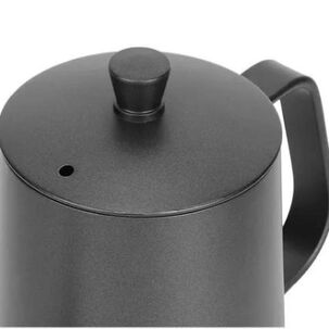 Tetera Cuello Cisne Negra 350 Ml Caf&eacute; Te De Acero Inoxidable
