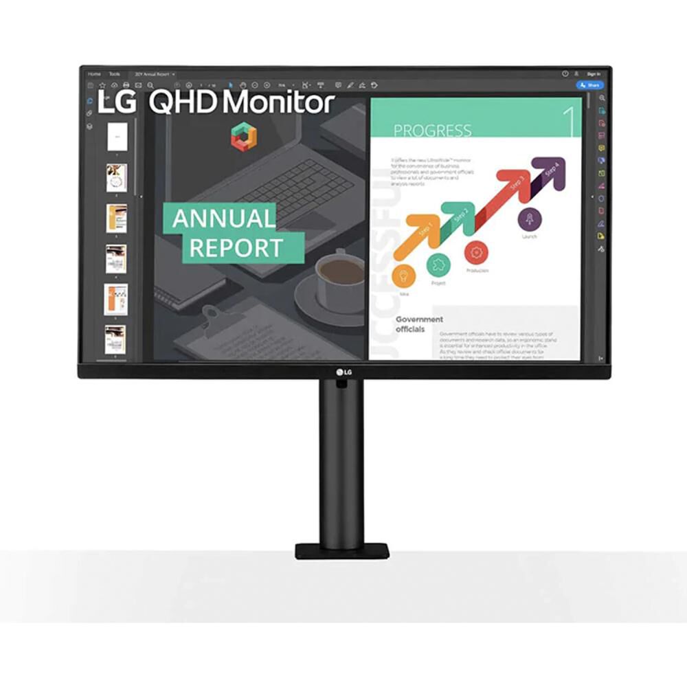 Monitor 27" LG IPS QHD / 2560x1440 / 75 Hz image number 2.0