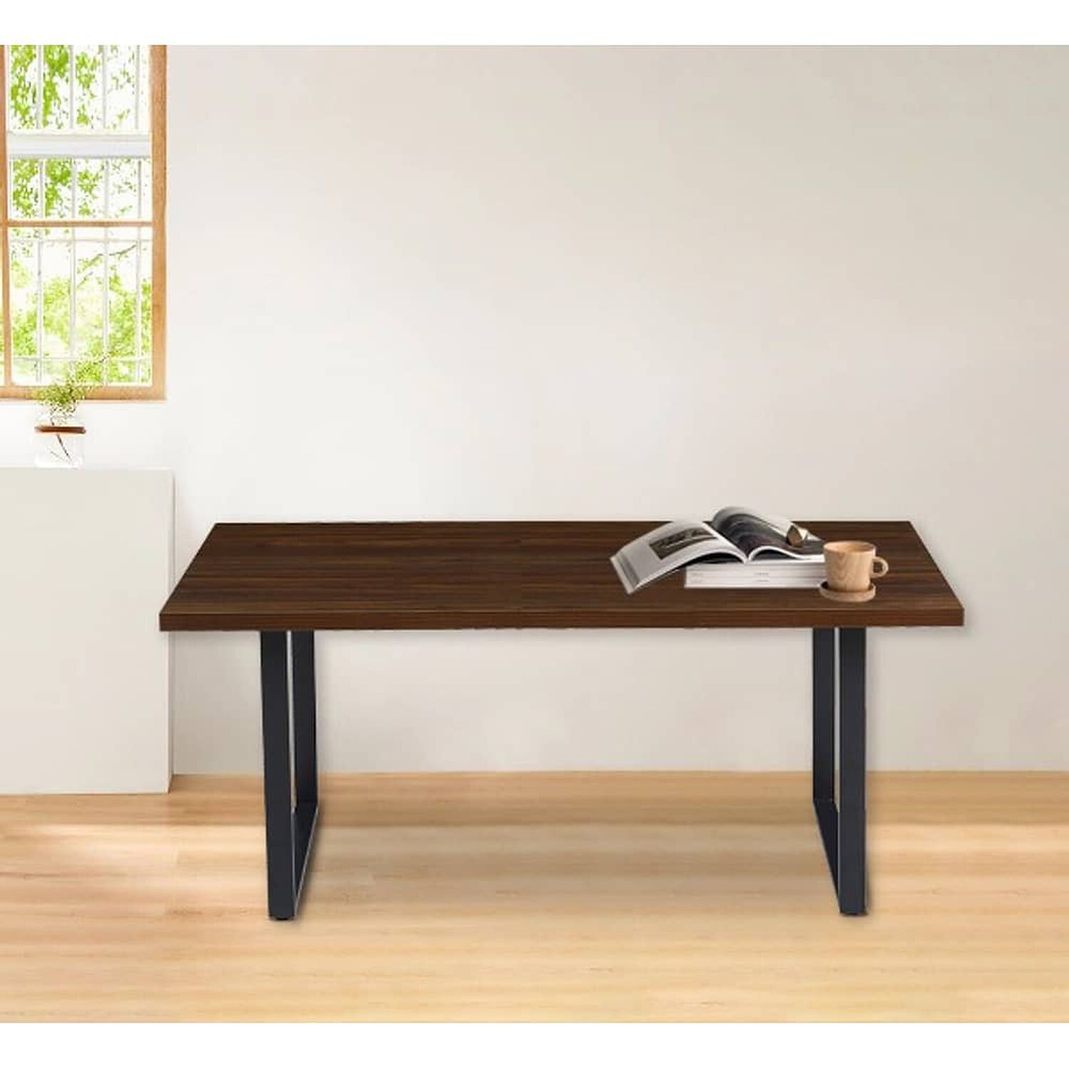 Mesa Industrial 160x90 Madera Oscura image number 2.0