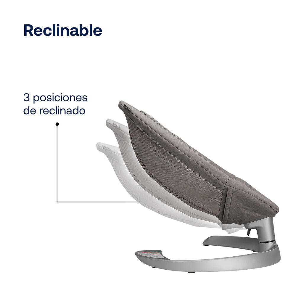 Baby Bouncer Leaf Grow Quartz Nuna image number 4.0