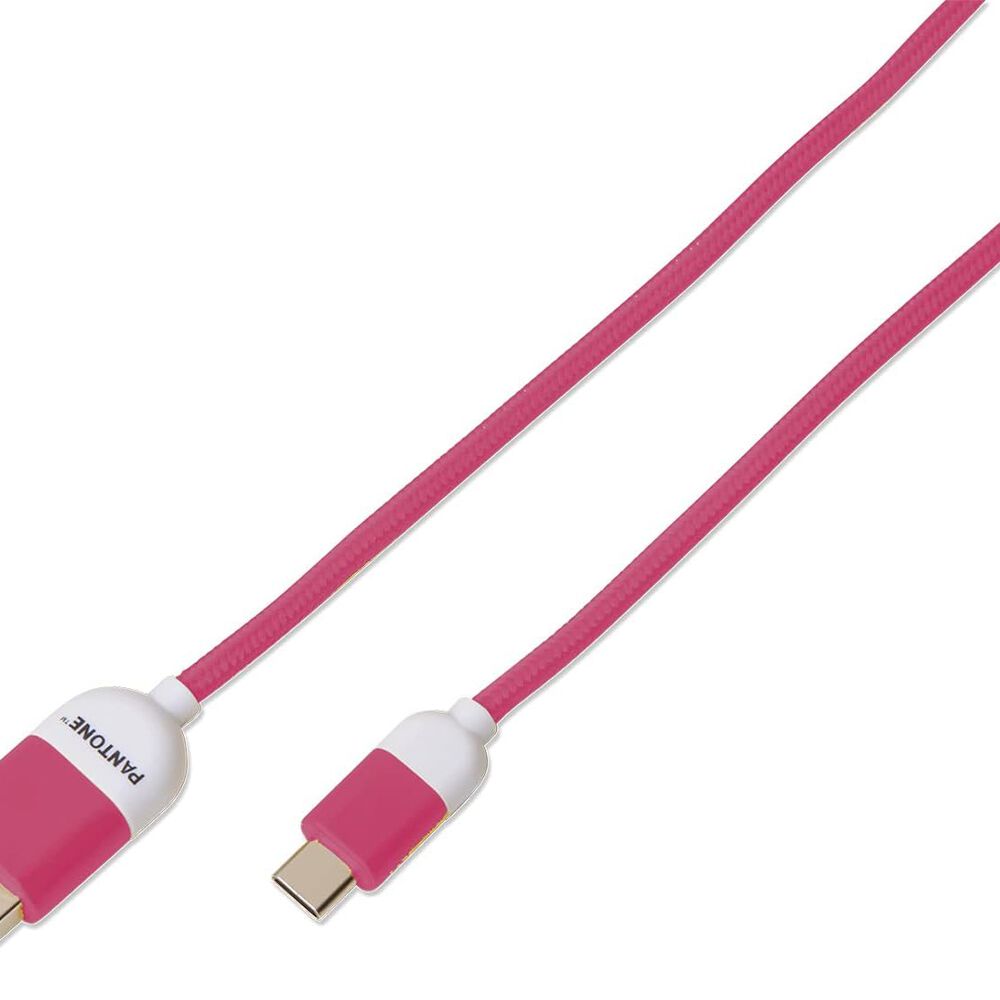 Cable De Datos Type-c Reforzado 1m Pantone Android Auto Pink image number 2.0