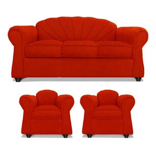 Juego De Living Elegant Marsella / 5 Cuerpos