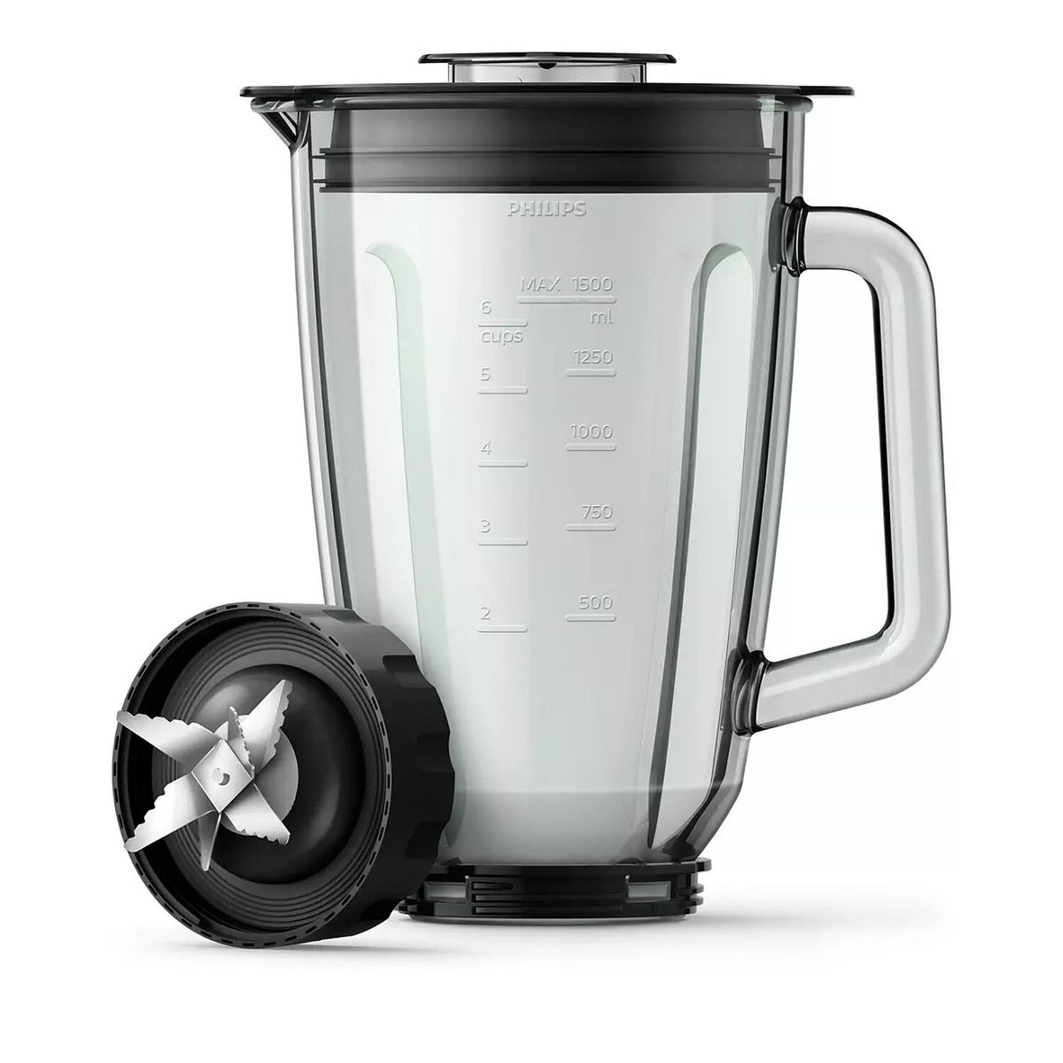 Licuadora Philips Hr2242/90 1200w Jarra Vidrio 2lt 12 Veloc image number 2.0