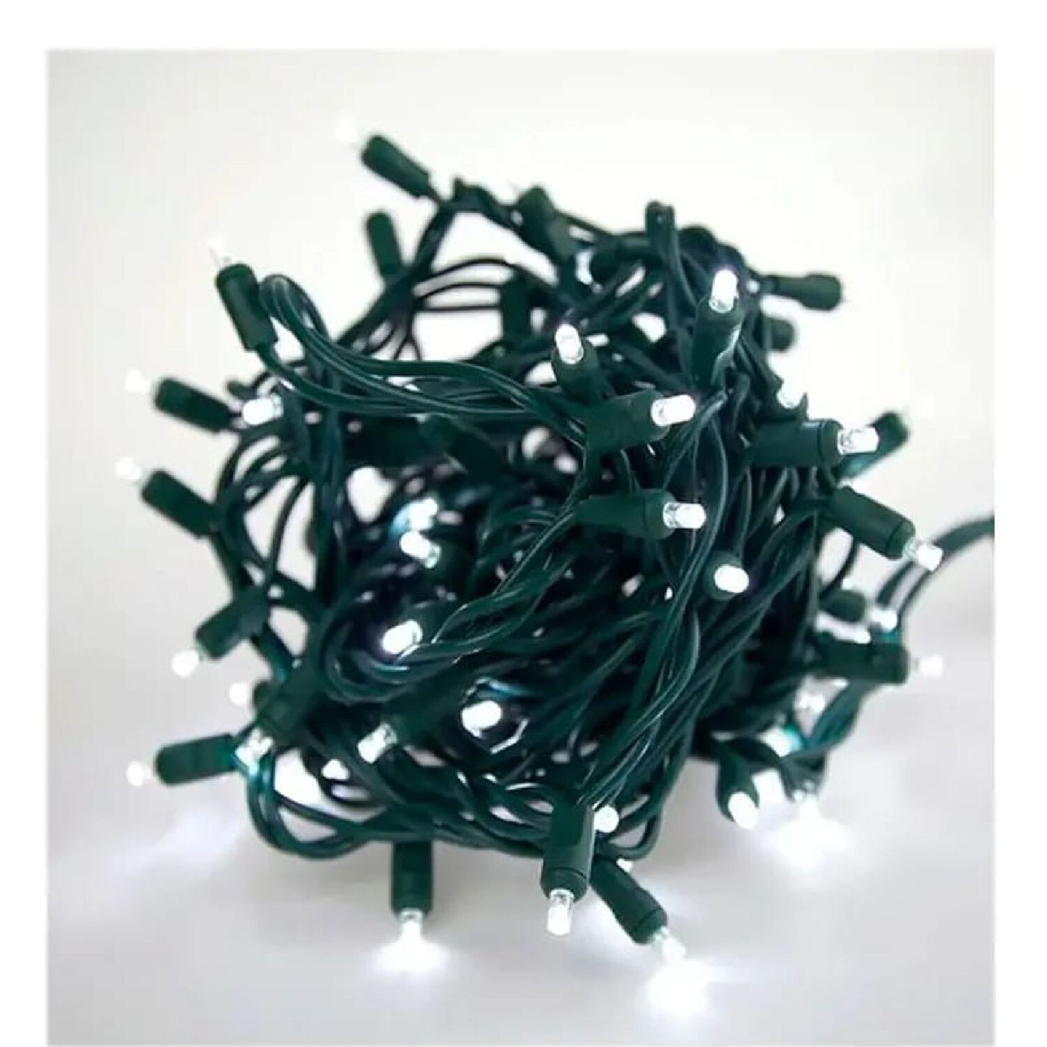 Luces De Navidad Led 300l 20m Lineal Color Blanco Frio. image number 2.0