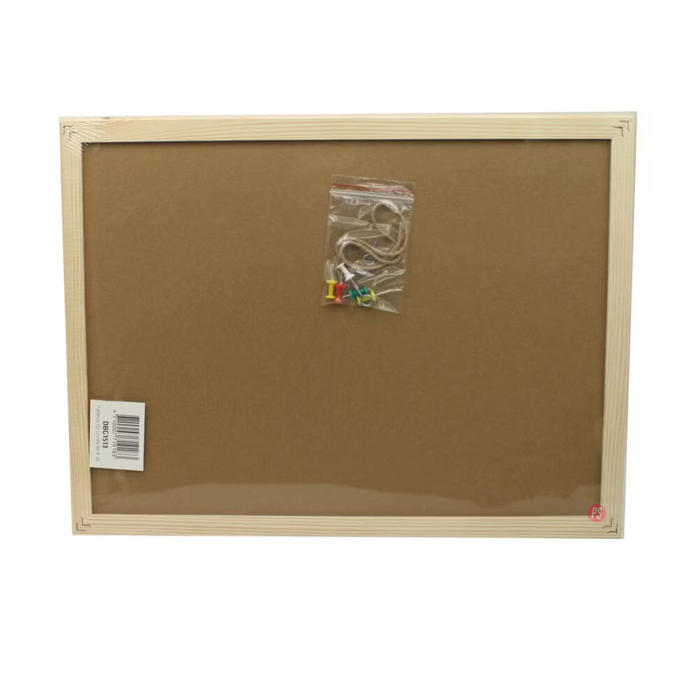 Pizarra Organizador Tablero De Corcho 40x30cms - Ps image number 1.0