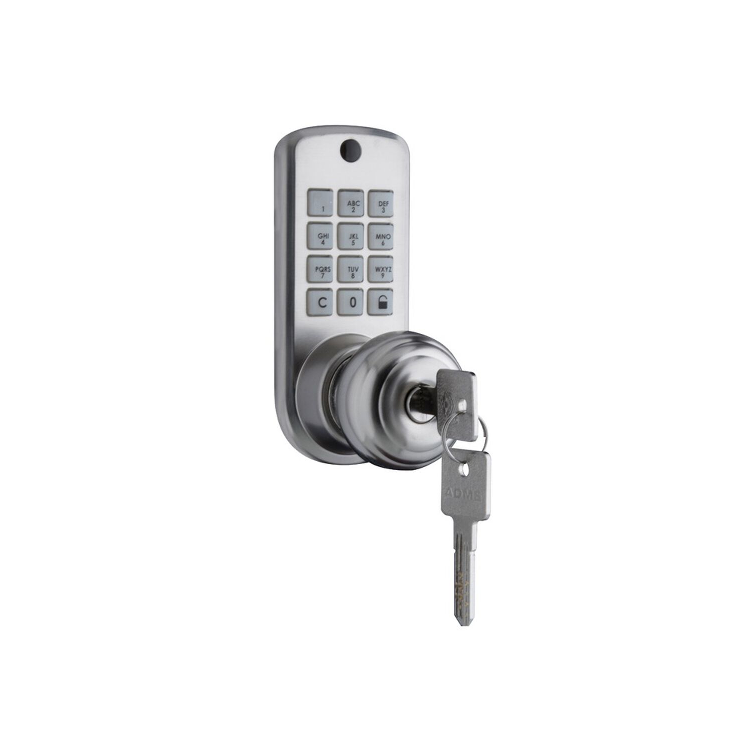 Cerradura Digital Odis Con Pomo 6500 - Plata image number 11.0