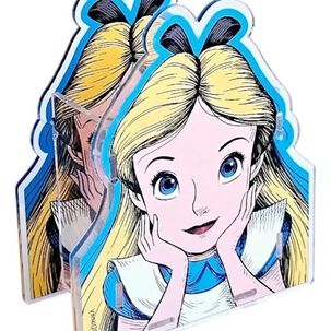 Portalápices Acrílico Alicia Disney