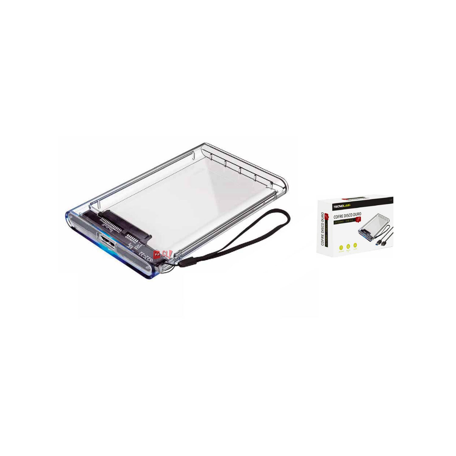Cofre Disco Duro 7-9.5mm Y 2.5 Sata Usb 3.0 - Ps image number 2.0