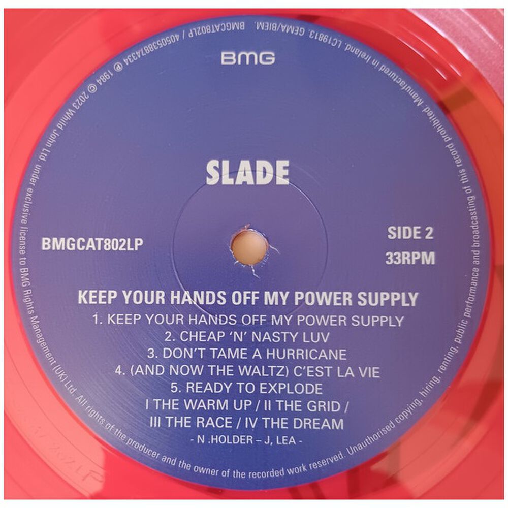 Slade - Keep Your Hands Off My Power Supply (rsd)(red Vinyl) | Vinilo image number 2.0