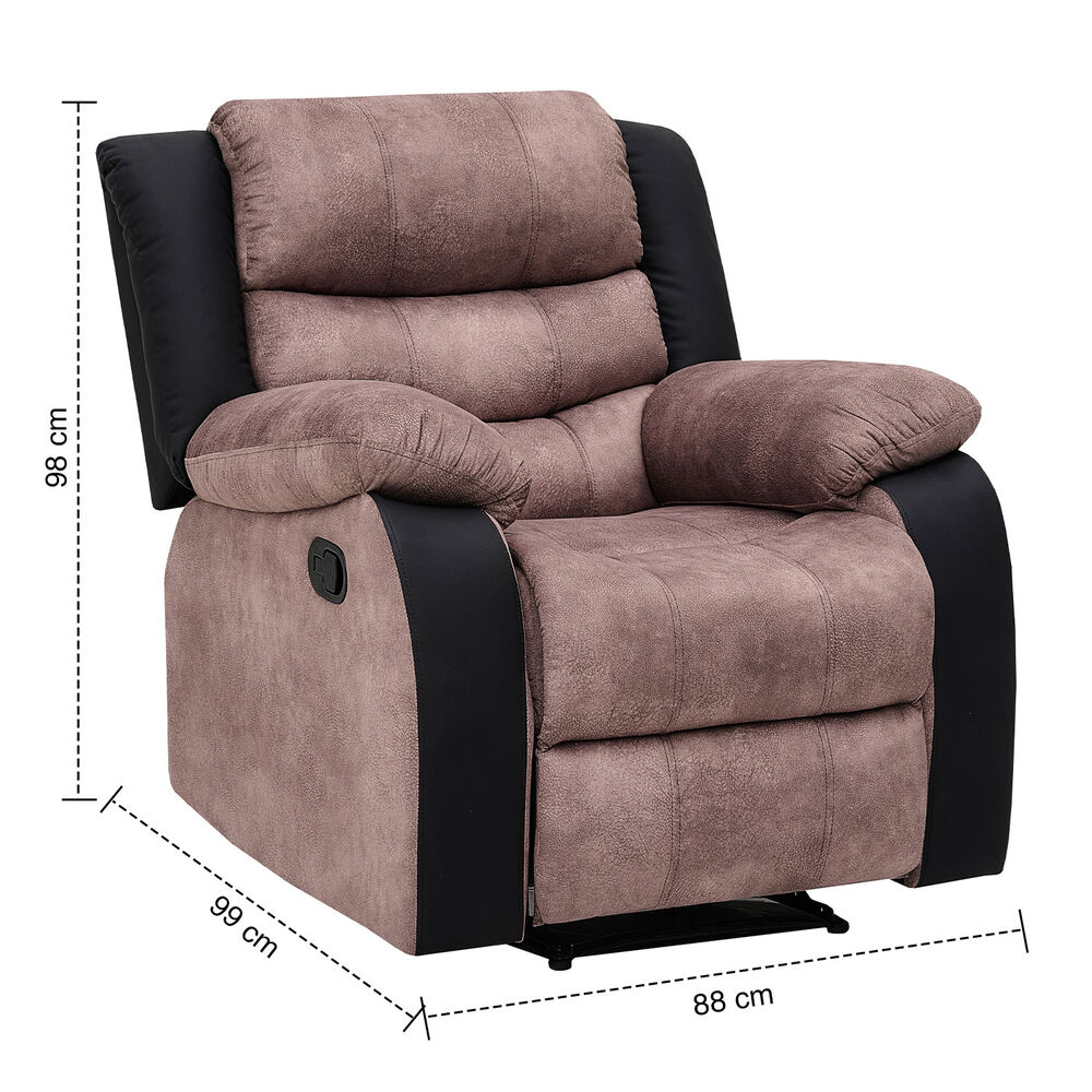 Berger Reclinable Bilbao Caf&eacute; image number 2.0