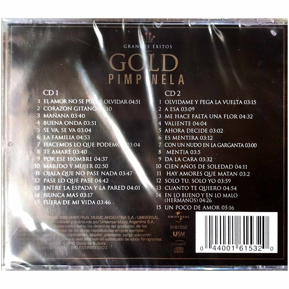 Pimpinela - Gold (2cd) | Cd image number 1.0