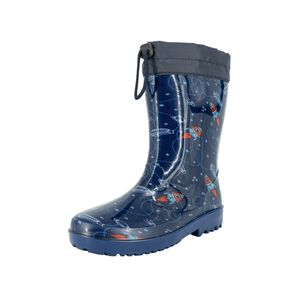 Bota De Agua Con Polar Zamio Azul Bamboo