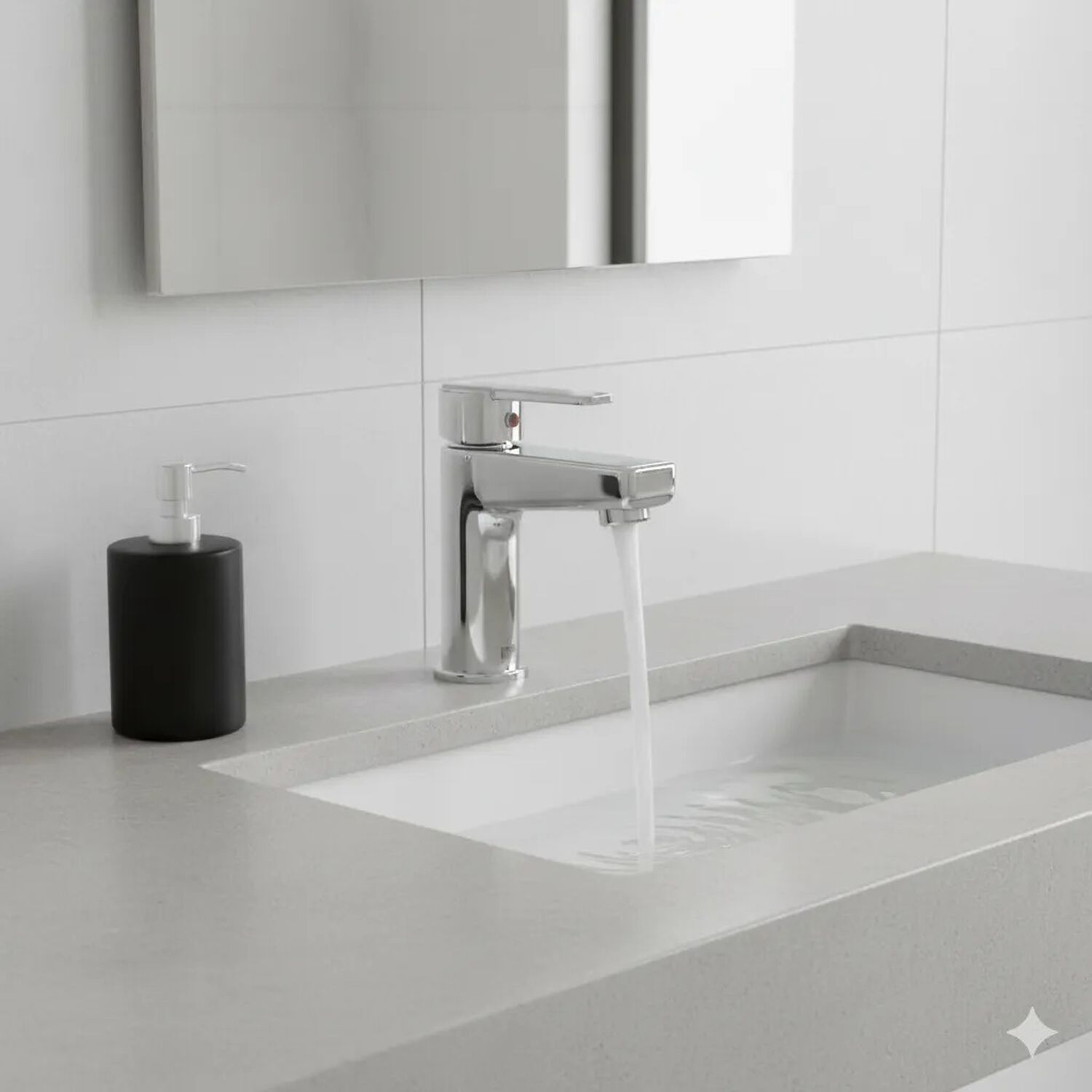 Monomando Llave Grifo Lavatorio Modelo High Dallas Marca Pmb image number 2.0
