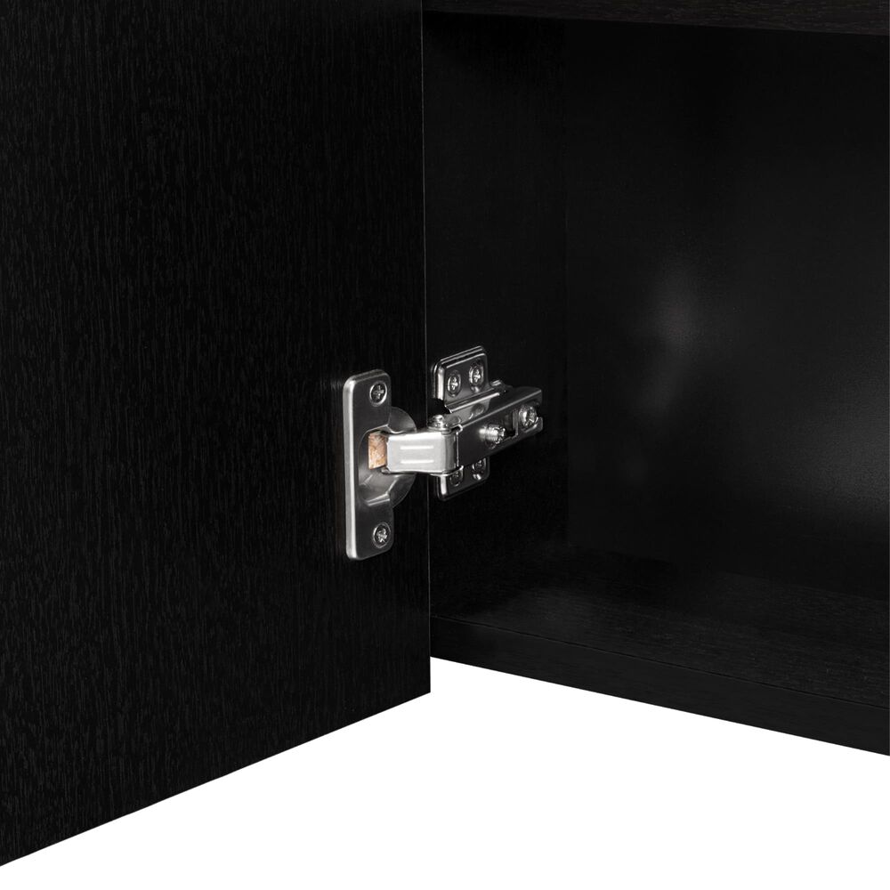Mueble Botiquin De Ba&ntilde;o 50.5x40x12.2 Cm Negro image number 6.0