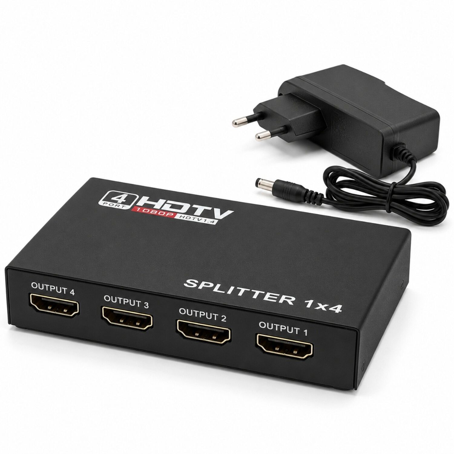 Splitter Hdmi 1 A 4 Pantallas Full Hd 1080p 60hz image number 0.0