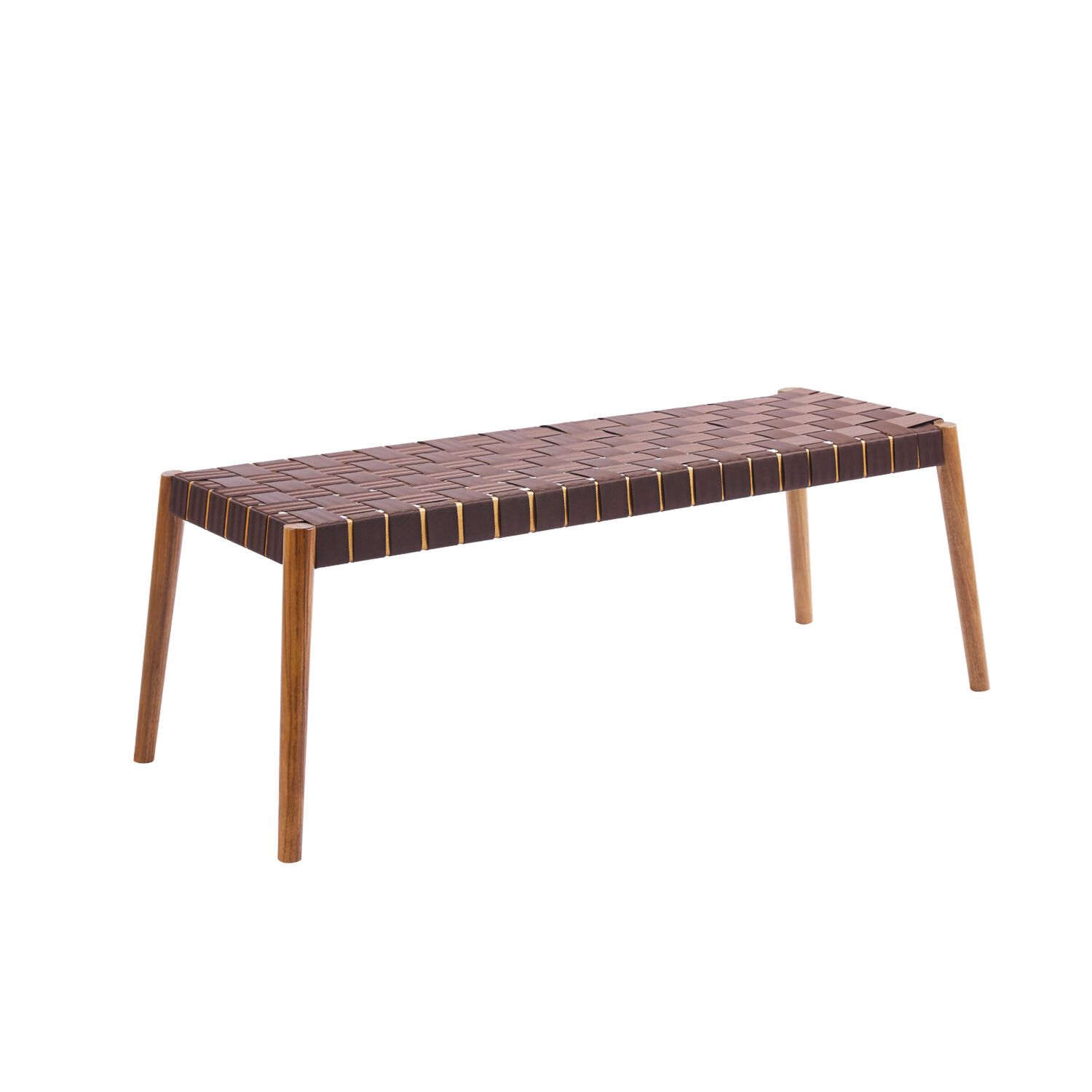 Banqueta Austral 120cm - Cinta Tejida De Nailon Caf&eacute; image number 1.0